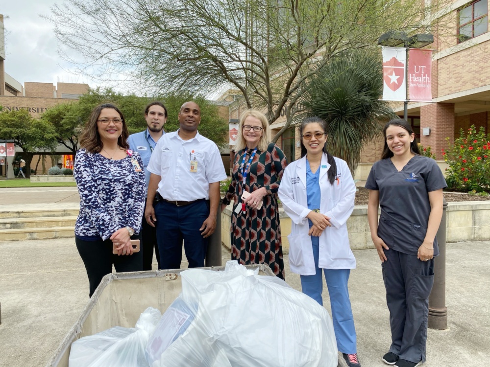 San Antonio Collecting Supplies For Health Care Providers